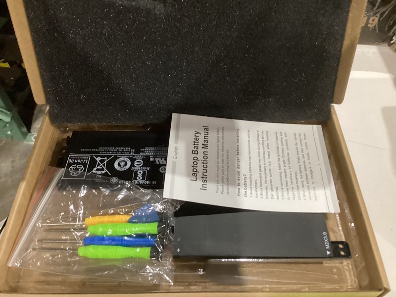 Condition photo showing Good Condition for L15L3PB0 Laptop Battery Compatible with Lenovo IdeaPad 330S-14AST 330S-14IKB 330S-15ARR 330S-15AST 330S-15IKB Series 5B10Q39202 Series L15M3PB0 L15C3PB1 11.4V 52.5Wh (Shape-A)