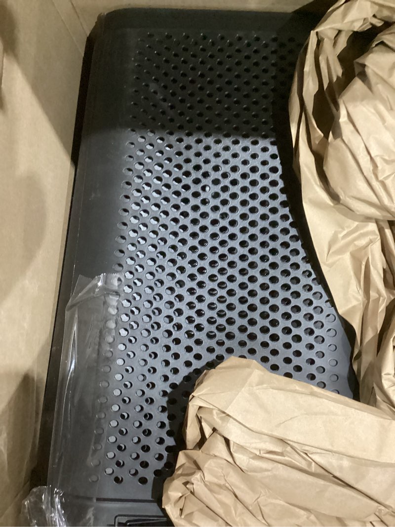 Condition photo showing Good Condition for Mind Reader 60L Slim Laundry Hamper, Clothes Basket, Lid, Ventilated, Plastic, Set of 2, Black