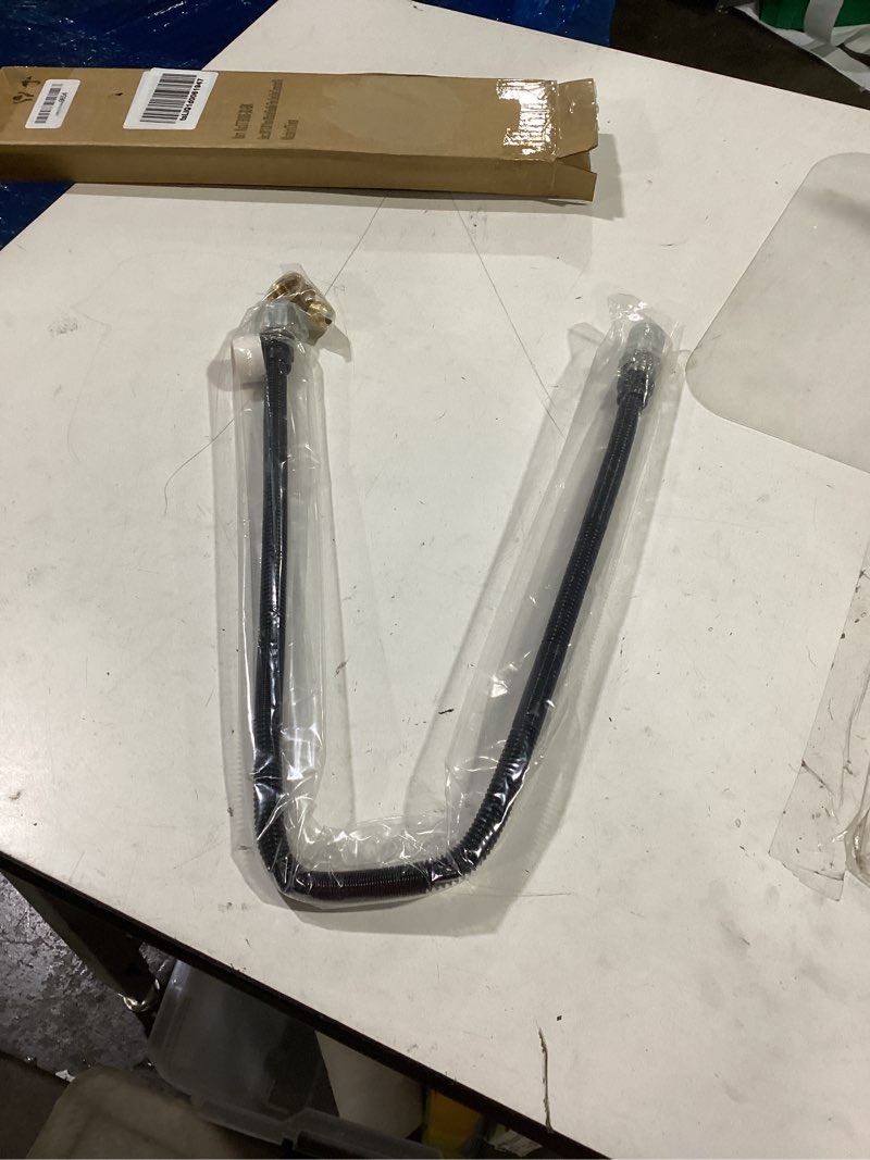 Condition photo showing New/Like New for stanbroil 3/8" x 30" non-whistle flexible flex gas line connector kit for ng or lp fire pit and fireplace 30 inch