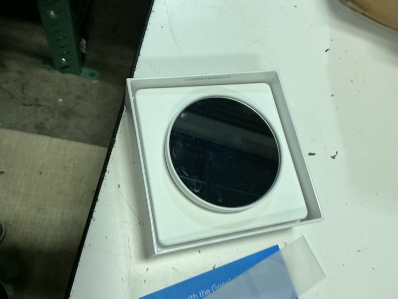 Condition photo showing As Is for google nest thermostat - smart thermostat for home - programmable wifi thermostat - snow