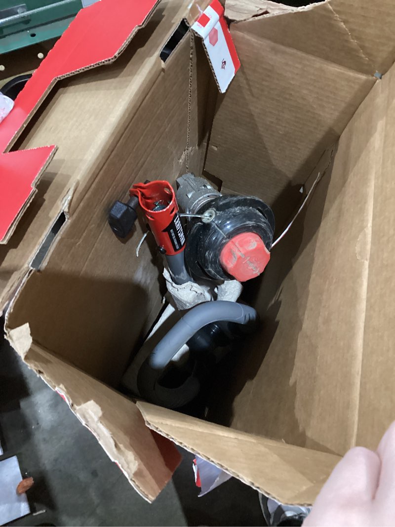 Condition photo showing As Is for craftsman ws2200 25-cc 2-cycle 17-in straight shaft attachment capable gas string trimmer