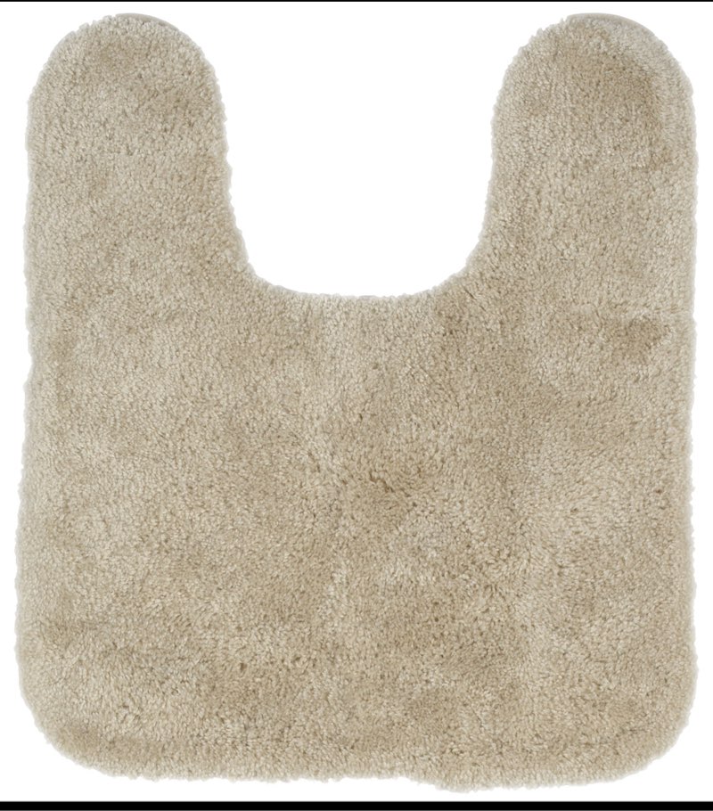 Mohawk Home Machine Washable Royal Bath Mat, Stone Brown (1' 9" x 2' Contour)