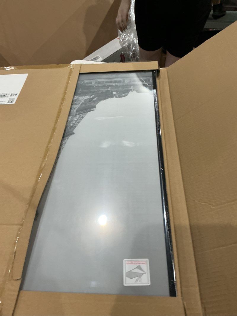 Condition photo showing Good Condition for upsimples 20x28 picture frame black 3 pack, scratch-proof poster frames 20 x 28 for photo gallery - slide-in strips, horizontal or vertical wall mounting black 20x28