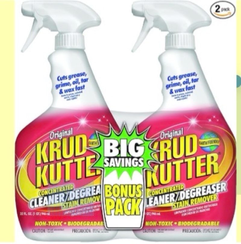 KRUD KUTTER KK32BP/6 32-Ounce Trigger Spray Original Concentrate Cleaner/Degreaser Bonus Pack, 2-Pack