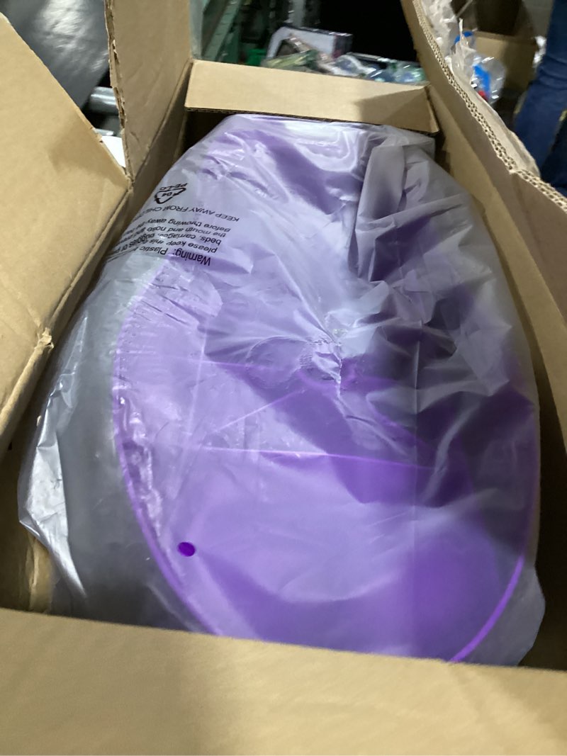 Condition photo showing New/Like New for wiggle car - ride on toy for ages 3 and up - toddler ride on toys with no batteries, gears or pedals just twist, wiggle, and go by lil’ rider (purple)