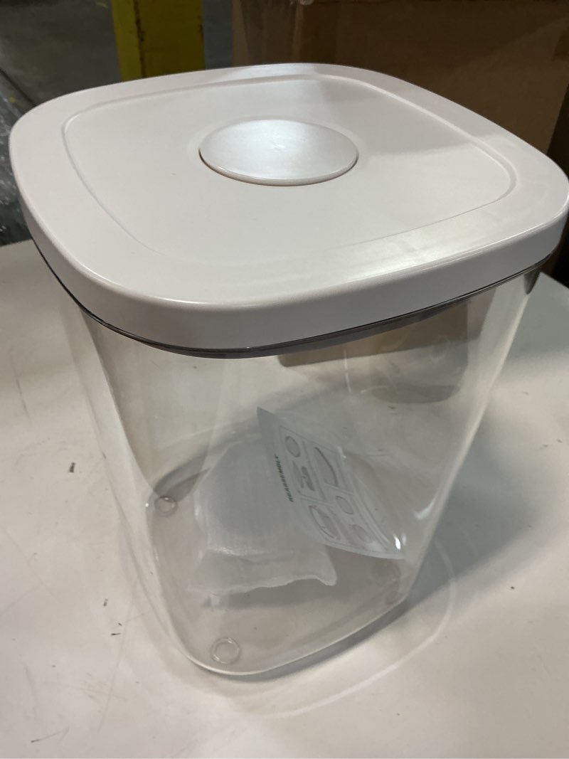 Condition photo showing Good Condition for TBMax Large Flour Storage Container 10.56 Qt, 20 Lbs Rice Container with Pop Up Lid & Measuring Scoop for Flour, Cereal, Dry Food Storage and Kitchen Pantry Organization