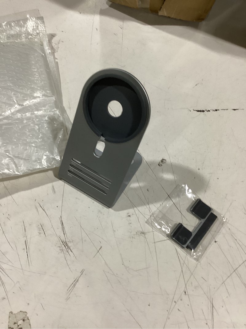 Condition photo showing Good Condition for halleast for magsafe charger stand, 2024 updated aluminum alloy charging holder perfectly compatible with for apple iphone 17/16/15/14 plus/ 14 pro max/ 14 pro/ 14/13 mini for 14/13/12 series, gray