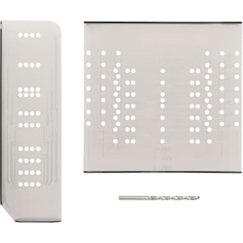 RELIABILT AlignRight Clear Large Cabinet Hardware Mounting template