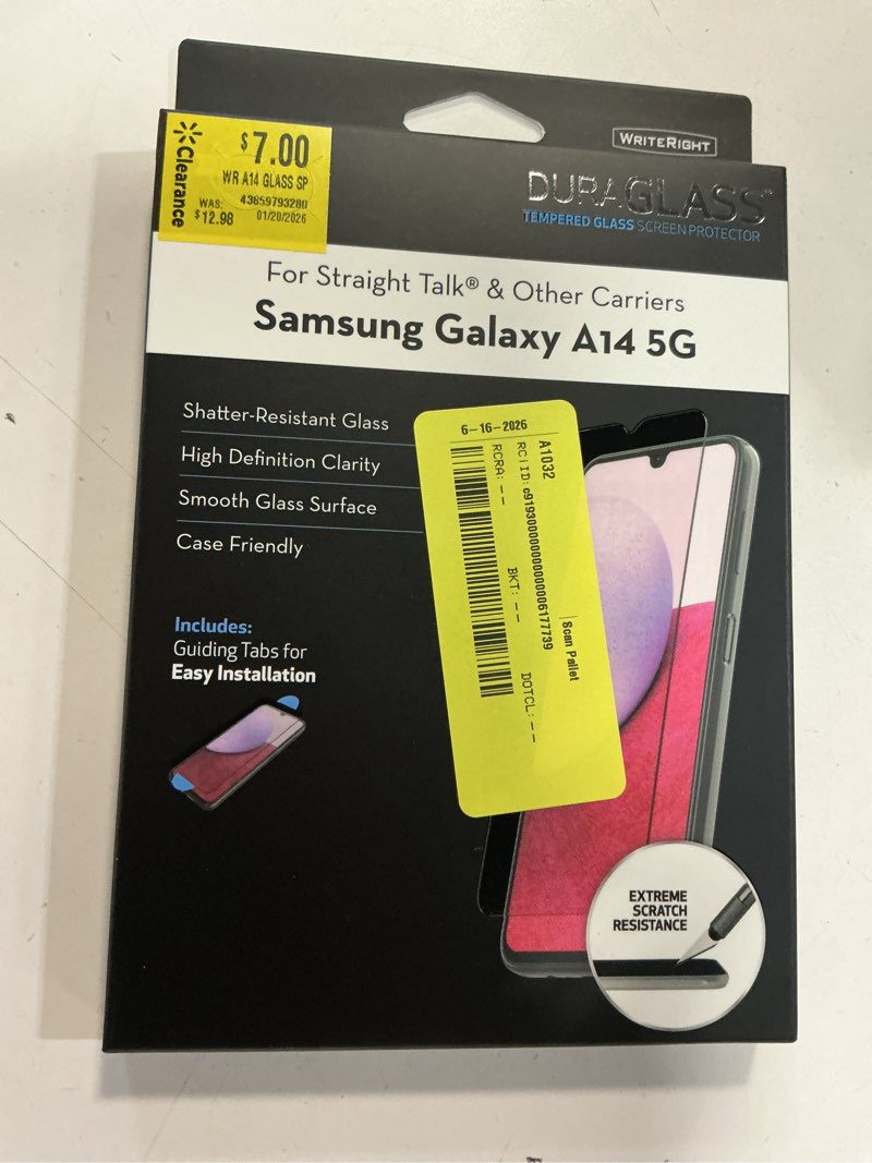 Condition photo showing Good Condition for duraglass tempered glass screen protector with quick installation tray for samsung galaxy a17 5g