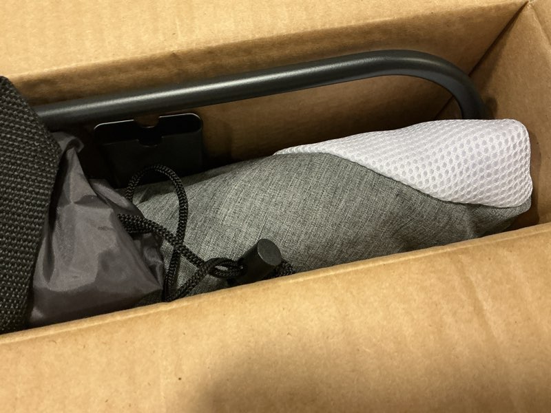 Condition photo showing Good Condition for Baby Delight Alpine Deluxe Portable Bouncer | Infant | 0 – 6 months | Charcoal Tweed