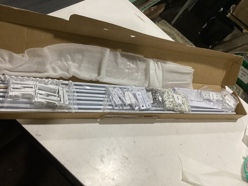 Condition photo showing New/Like New for Ceiling Track for Curtains - Curtain Track Wall Mount, Adjustable Length Drape Rail with Smooth Slid