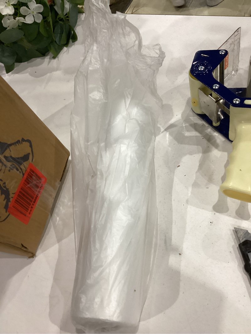 Condition photo showing Good Condition for mr miracle plastic produce bags for food storage - 12"x20" clear grocery bag for fruits, vegetables, bread - easy peel-off design, continuous roll, 1.75" core, pack of 1440 bags [4 rolls]