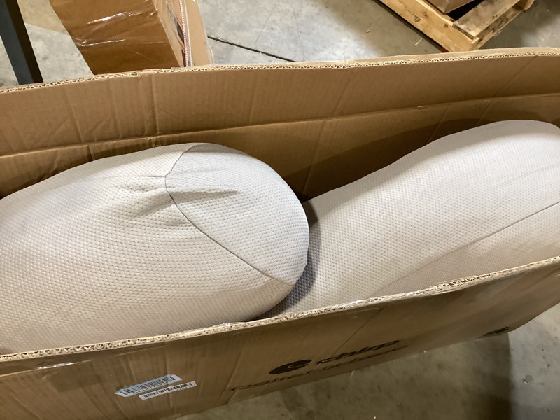 Condition photo showing Good Condition for plufl hugl cooling body pillow for adults made with cloudsupport fill | u shaped maternity pillows great for side sleepers & pregnant women | washable cover | grey large grey