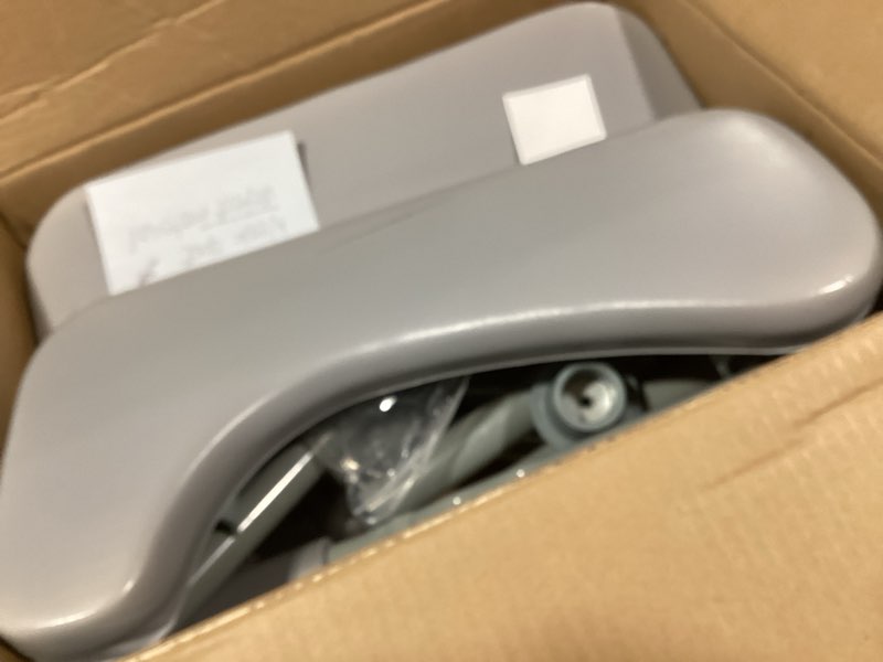 Condition photo showing Good Condition for Toilet Seat Risers for Seniors, Raised Toilet Seat with Handles, Adjustable Height & Width, Heavy Duty Up to 550lb Handicap Elevated Toilet Seat for Elderly, Pregnant, Fit Any Toilet