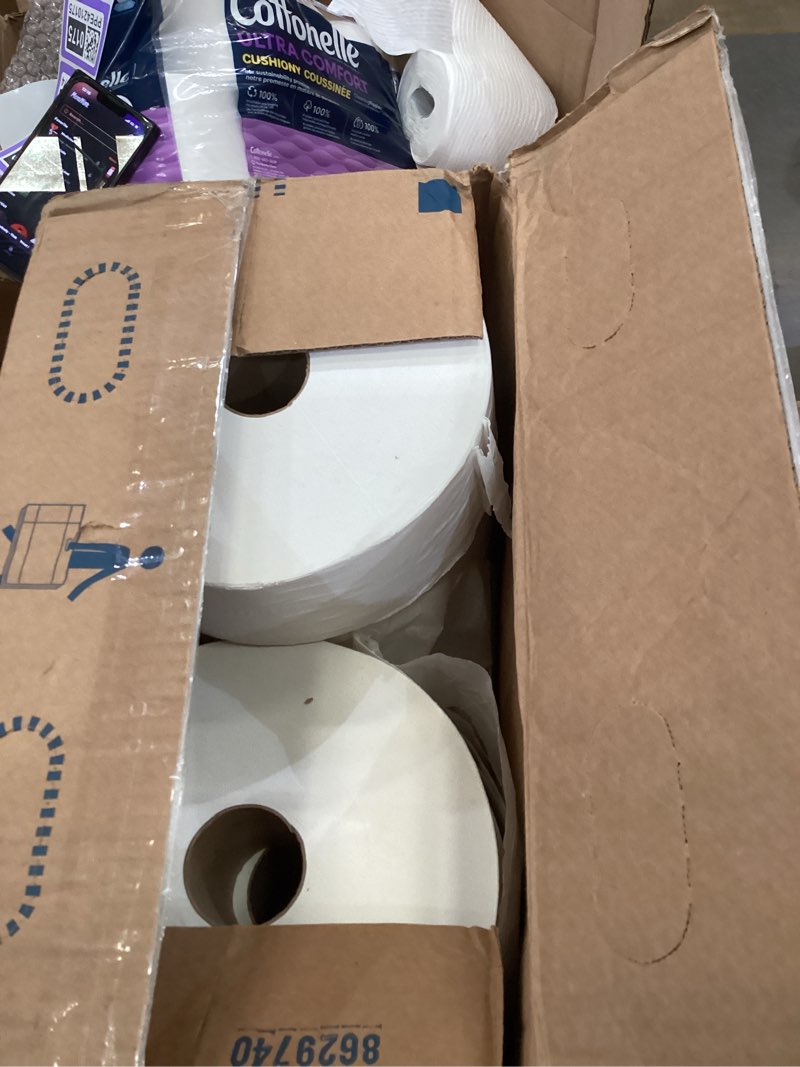 Condition photo showing Good Condition for tork jumbo toilet paper roll white t1, advanced, 2-ply,1600 feet, 12021502, 5count (pack of 1) 5roll (pack of 1)