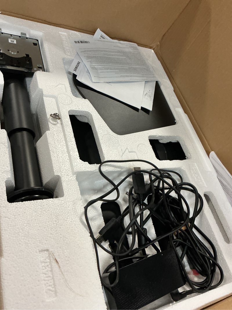 Condition photo showing Good Condition for samsung 27" odyssey oled g6 (g61sh) gaming monitor - qd-oled, qhd (1440p), 240hz, 0.03ms, glare-free, pantone validated, hdr10, height-adjustable stand, oled safeguard, 3 year warranty, ls27hg612snxza 240 hz
