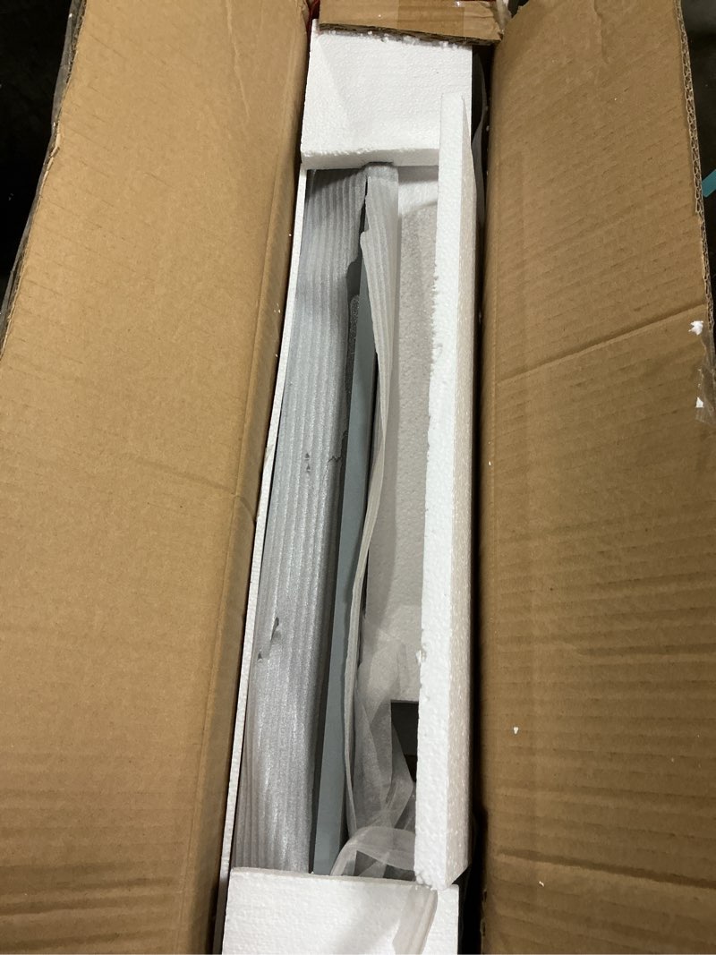 Condition photo showing Good Condition for Humble Crew Kids Wooden Table and 4 Chairs Set, Grey - Kids Table and Chair Set for Toddlers and Children for Arts, Crafts, and Snack Time - Sturdy, Durable Toddler Activity Table