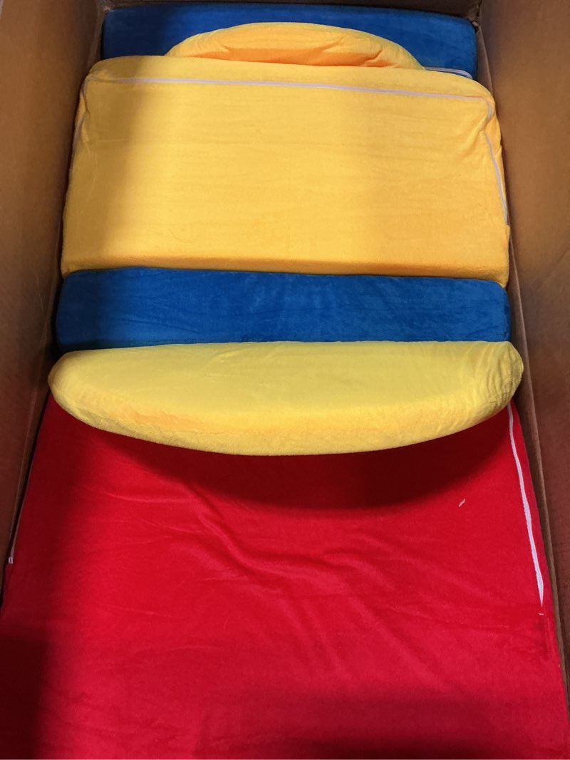 Condition photo showing As Is for 8-Piece Foam Climbing Blocks for Toddlers 1-3,PU Toddler Climbing Toys Indoor,Soft Play Climbing for Toddlers,Baby Toddler Kids Foam Climbing Blocks,Soft Play Set