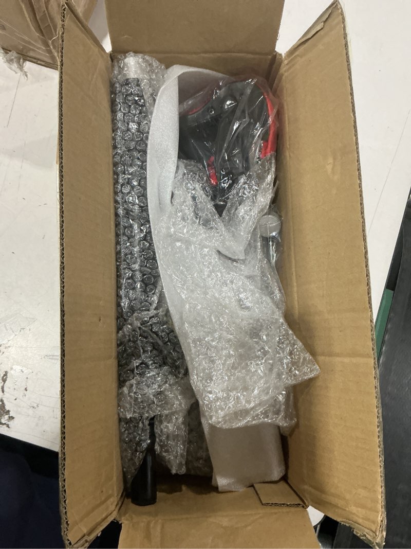 Condition photo showing New/Like New for adjustable electric scooter seat for adults – fits 5.5"-6.2" wide curved-edge scooters, ergonomic pu cushion, sturdy aluminum rod, tool-free installation, height adjustable, durable & comfortable