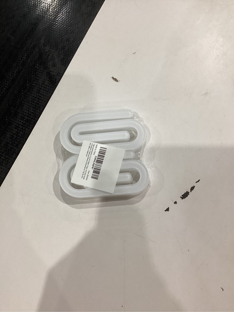 Condition photo showing New/Like New for 10pcs Sublimation Acrylic Paper Clips, 4x2 Inch Jumbo Portfolio Clipboard Blanks Sublimation Clip for Home Office Classroom StyleA