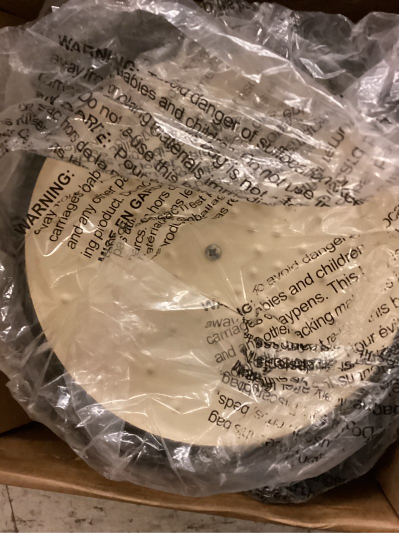 Condition photo showing Good Condition for mueller home 7.5 quart enameled cast iron dutch oven for sourdough bread baking, heavy-duty, oven-safe up to 500° f & across all cooktops, casserole dishes, green kitchen accessories, thyme green 7.5 quart -round thyme green