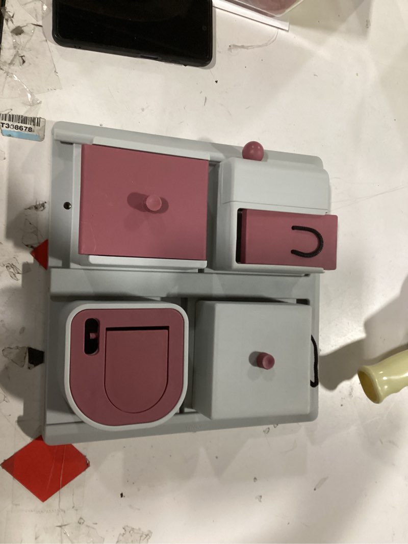 TRIXIE Cat Activity Poker Box Strategy Game – Interactive Puzzle Toy with 4 Modules – Treat Puzzle F