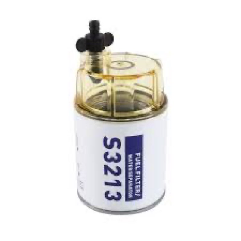 Marine Fuel Water Separator Filter Assembly S3213 Filter Element with Collection Bowl Replacement fo