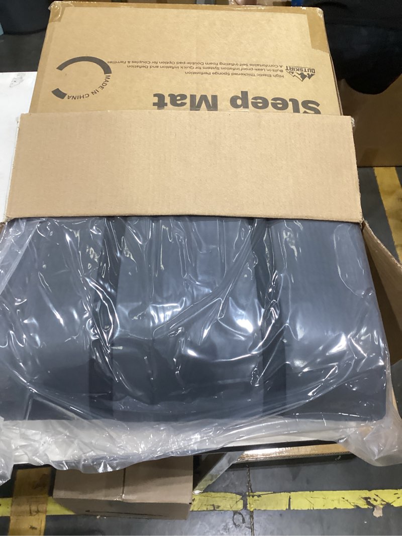 Condition photo showing New/Like New for outskirt camping sleeping pad for tesla model y, 4" thick self inflating sleeping mat, 9.5 r-value car camping pad, camping air mattress bed