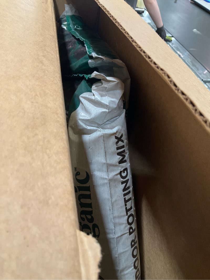 Condition photo showing Good Condition for 2 pk miracle-gro organic indoor potting mix - protects against over and under watering, planting soil for indoor container plants, houseplants and starter plants, omri listed, 16 qt.