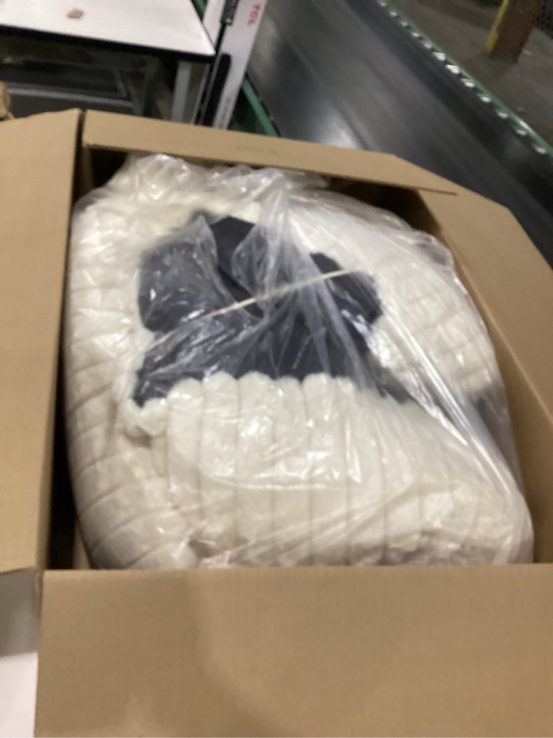 Condition photo showing Good Condition for SIMILAR TO STOCK PHOTO Bedsure Orthopedic Dog Beds for Extra Large Dogs, Waterproof Memory Foam XL Pet Bed with Sides, Non-Slip and Egg-Crate Foam Big Dog Couch Sofa with Washable Removable Corduroy Cover, Cream 48.0\"L x 35.0\"W x 8.0\"Th Cream