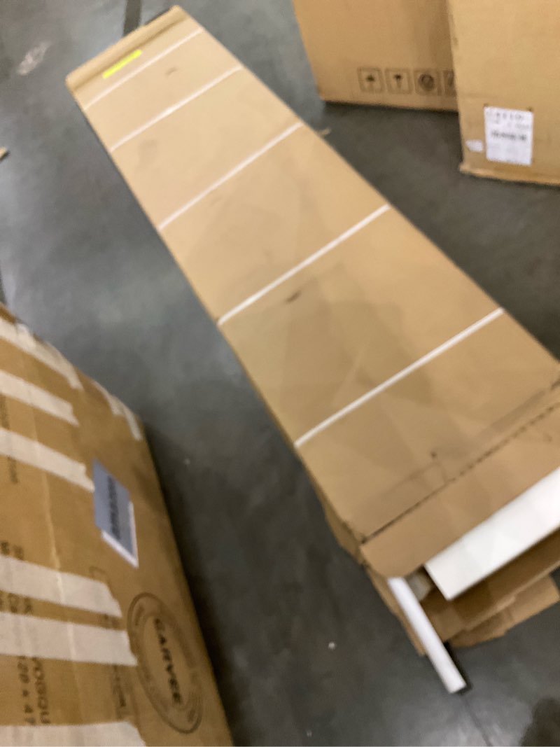 White wooden furniture piece unknown model