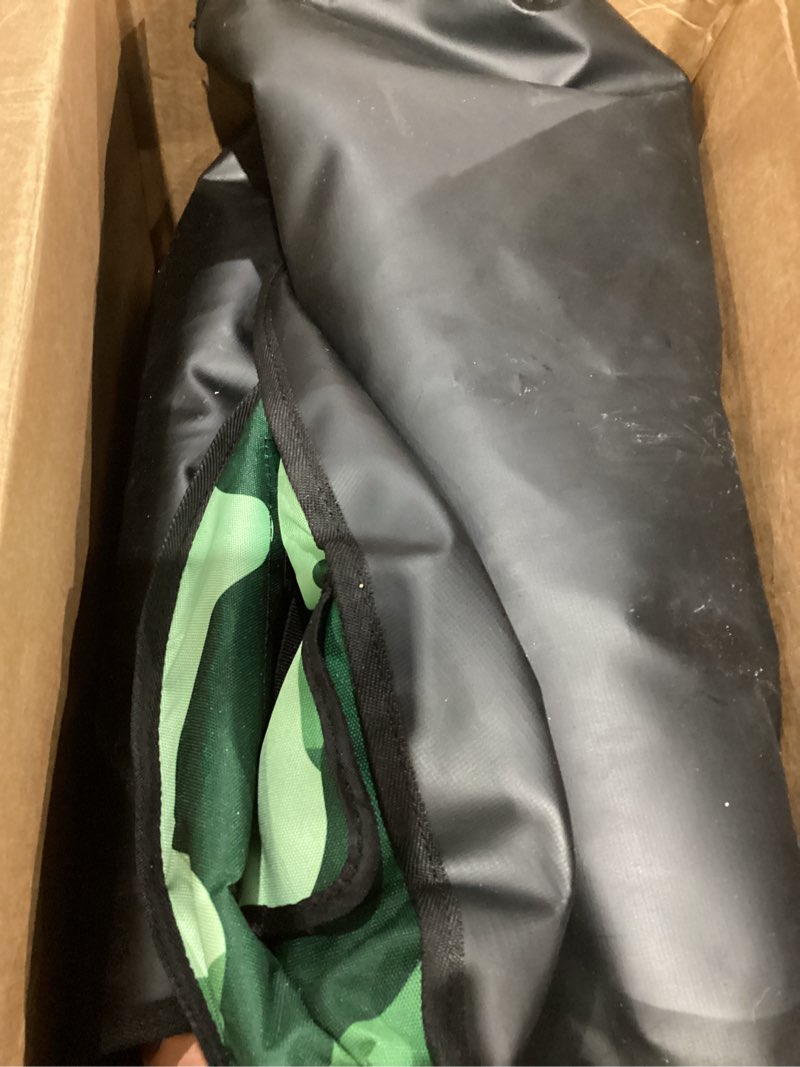 Condition photo showing Good Condition for Toffos Snow Tube with 600D Oxford Cover, Heavy Duty Snow Sled, Inflatable Cold Resistance Toboggan Winter Outdoor Skiing Fun 37 in*3