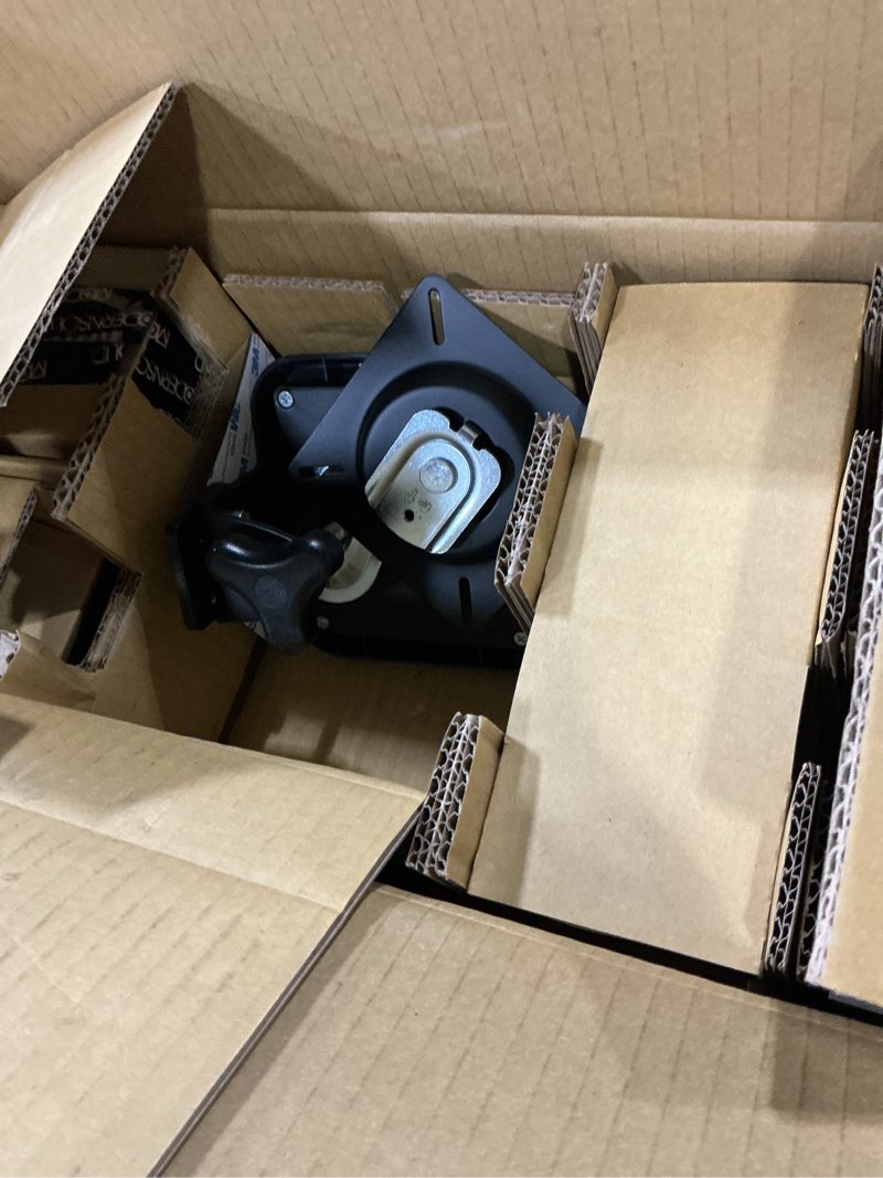 Condition photo showing Good Condition for Heavy Duty Monitor Arm Desk Mount for 34-49 Inch Ultrawide Curved Monitors, Supports 14-38 lbs, Gas Spring Ergonomic Full Motion with Cable Management, Red Dot Design Awarded, Black Ergo Arm - Black