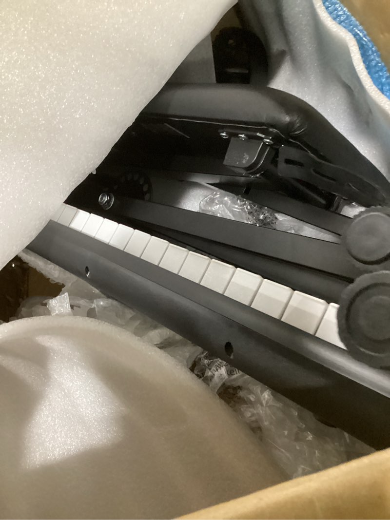 Condition photo showing Good Condition for amazon basics electric keyboard with 88-keys, semi-weighted digital piano with sustain pedal, power supply, 2 speakers, lesson mode, black