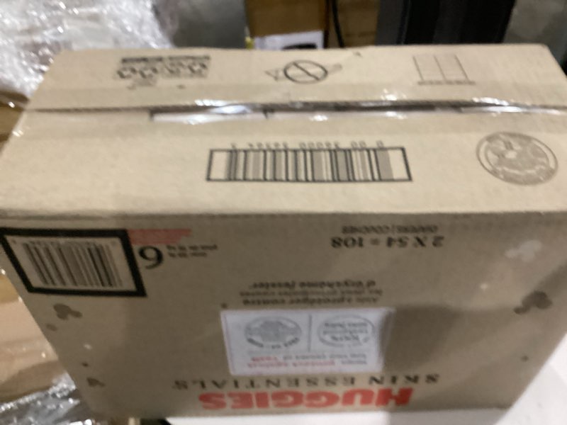 Condition photo showing As Is for Huggies Skin Essentials Luxury Diapers - Size 6 - 108ct