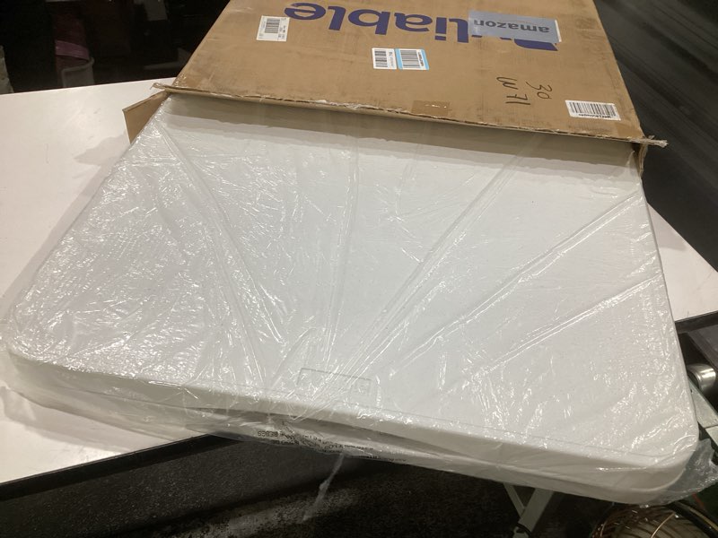 Condition photo showing Good Condition for folding table 6ft portable heavy duty plastic fold-in-half utility foldable table plastic dining indoor outdoor for camping, picnic and party, white white 6ft