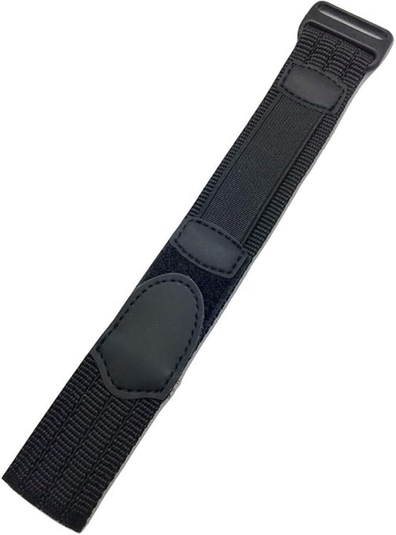 Black nylon velcro strap 