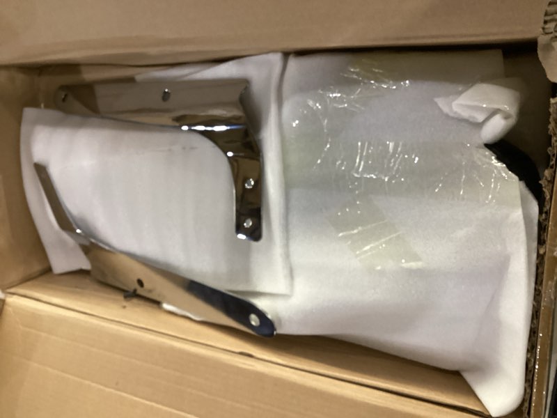 Condition photo showing New/Like New for passenger sissy bar backrest rear pad for honda shadow 750 spirit vt750c2 vt750c2f phantom vt750c2b, black