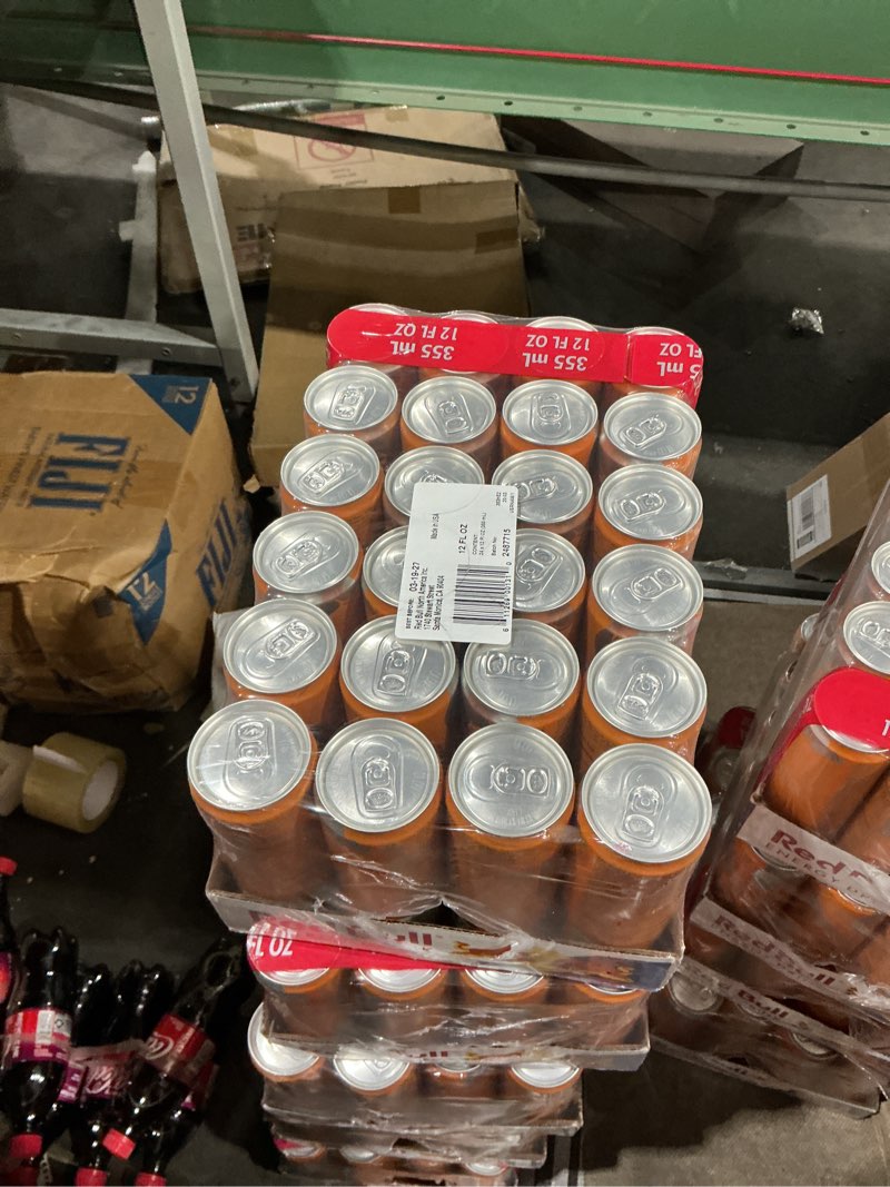 Condition photo showing New/Like New for Red Bull Amber Edition Strawberry Apricot Energy Drink, 12 Fl Oz, 24 Cans Strawberry Apricot 12 Fl Oz, 24pk, (1x24)