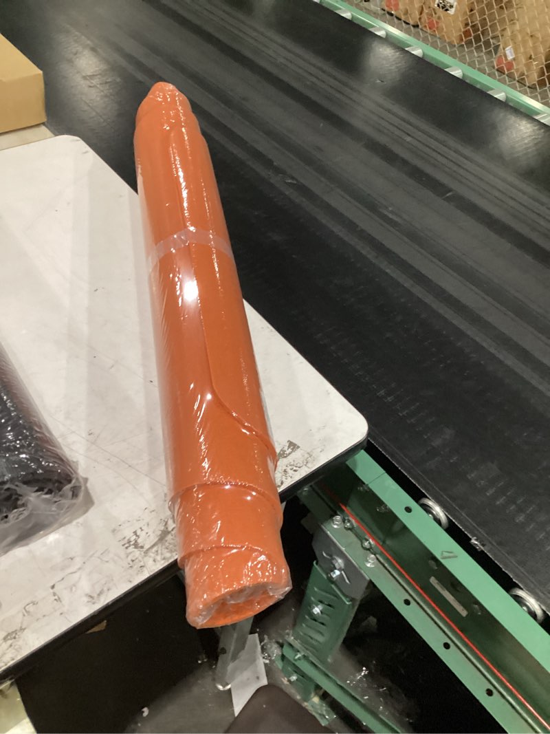 Condition photo showing New/Like New for shanti diamond series yoga mat - diamond shape to expand your practise, ultragrip surface, high dencity cushioning for, yoga, pilates, stretching & home fitness. sunset glow orange