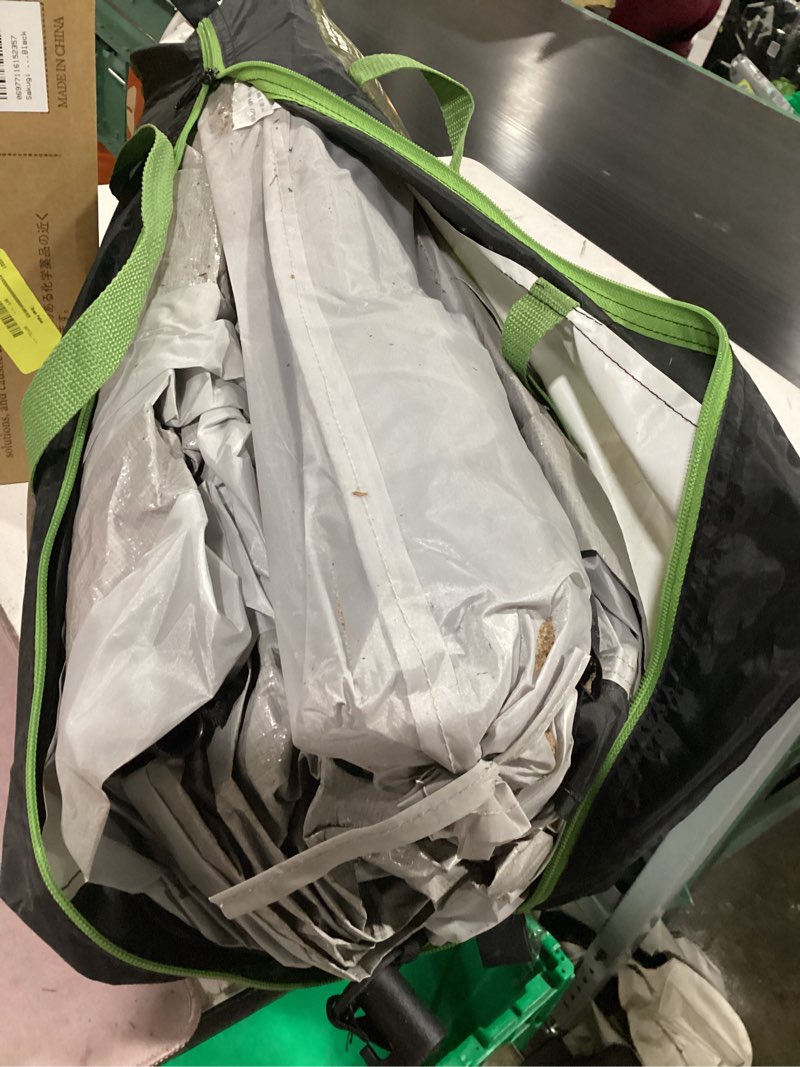 Condition photo showing As Is for ozark trail 6-person clip & camp dome tent