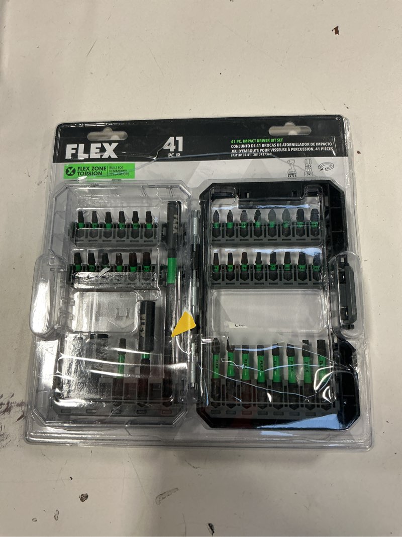 Condition photo showing Good Condition for FLEX STACK PACK 29-Piece Impact Driver Bit Set - FAM10101-29