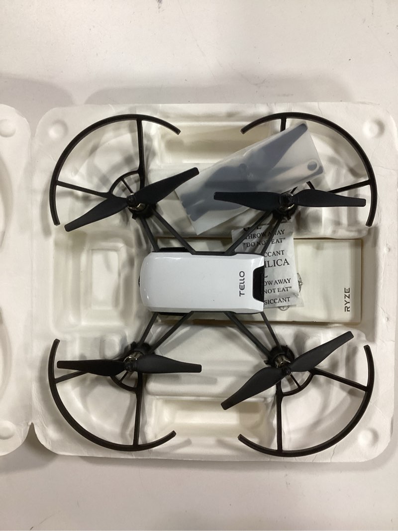 Condition photo showing New/Like New for DJI Tello Drone with 720P Camera EZ Shots - 13 Minutes Flight time - 8D Stunts - pre-Order One Size Black and White