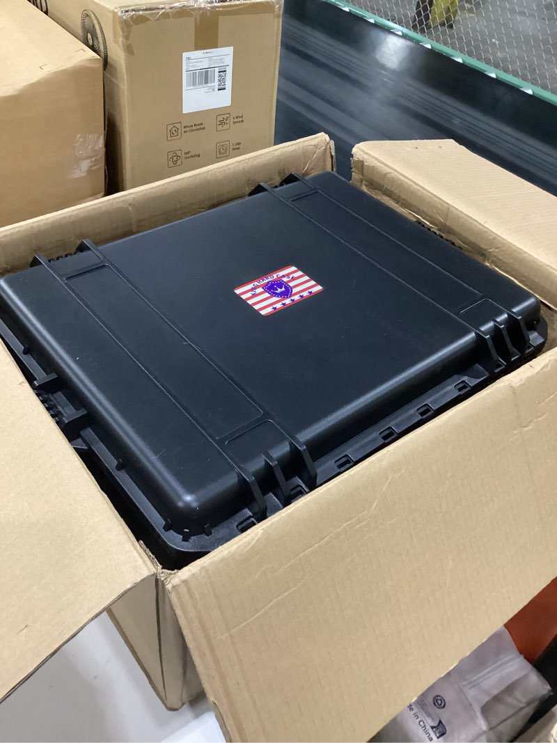 Condition photo showing Good Condition for gun cases for handguns, 5 pistol case & 21 magazine pre-cut multiple pistols shockproof waterproof hard pistol cases with desiccant tsa approved firearm travel case