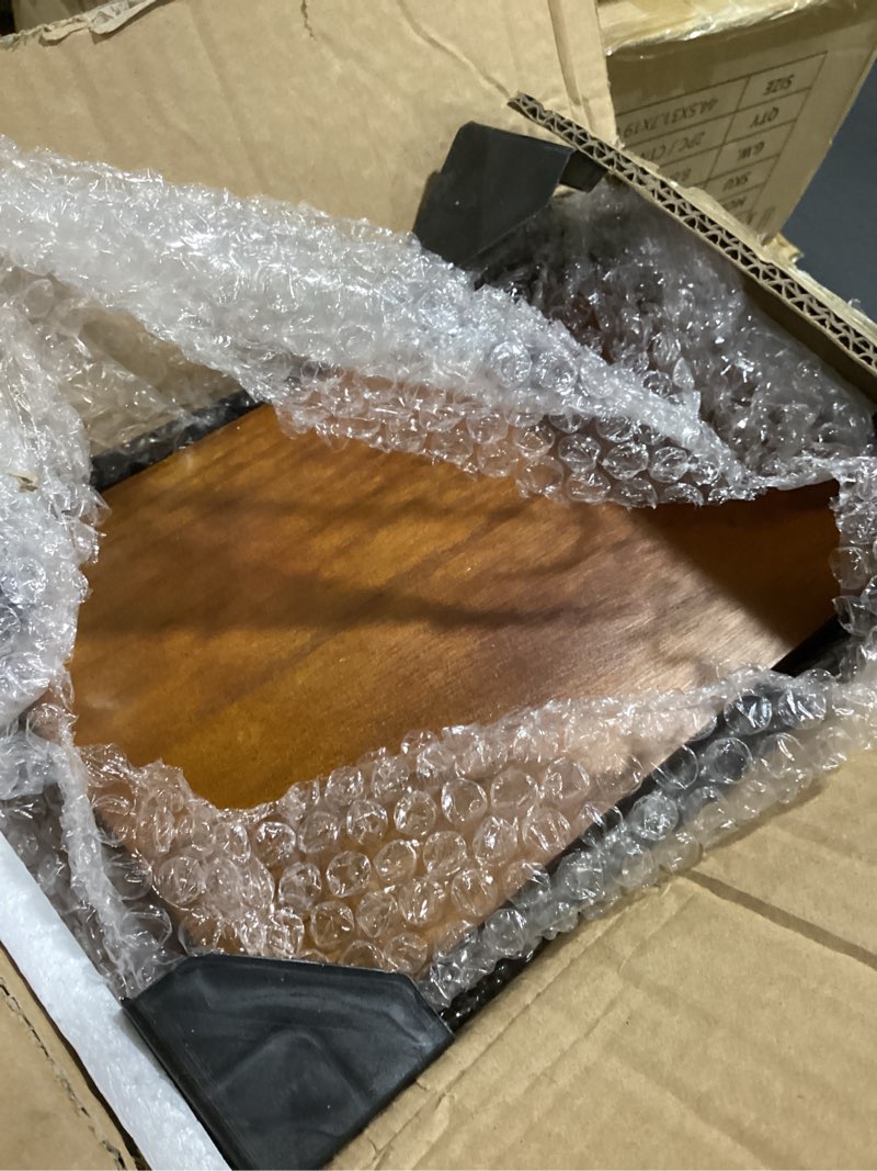 Condition photo showing Good Condition for procase large jewelry box, 7-layer wooden jewelry boxes for women, jewellery holder organizer storage case with mirror for earrings necklace for dresser -brown brown 7-layer