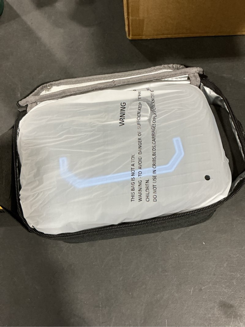 Condition photo showing New/Like New for Cordless Electric Lunch Box for Adults, Heated Lunch Box for Men, 6 Cups Self Heating Lunch Box, Battery Powered, 304 Stainless Steel, 18000mAh, Portable Food Warmer with Insulated Carry Bag