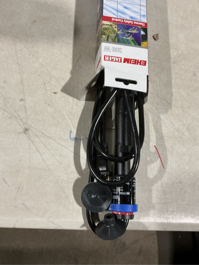 Condition photo showing As Is for Eheim AEH3617090 200-watt Jager Heater for Aquarium, 16-Inch