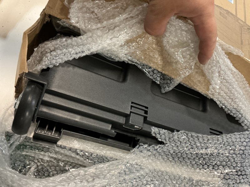 Condition photo showing Good Condition for olympia tools 85-010 grand pack-n-roll portable tools carrier with telescopic handle, 80 lb. load capacity, black 2025 new version