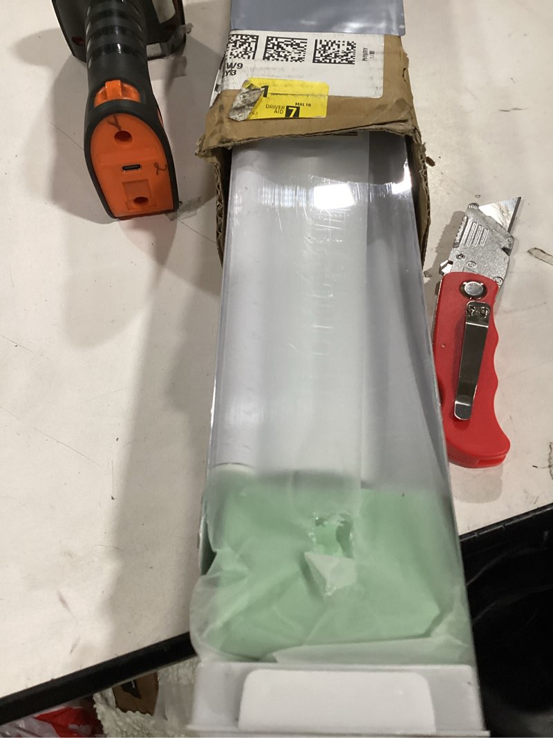 Condition photo showing As Is for Blackout Roller Shades Blinds Cordless for Windows Pull Down Room Darkening Door Blinds with Thermal Insulated Easy to Install for Living Room,Bedroom,Home,Office Linen Beige 60" W x 72" H 60"W x 72"H Linen Beige