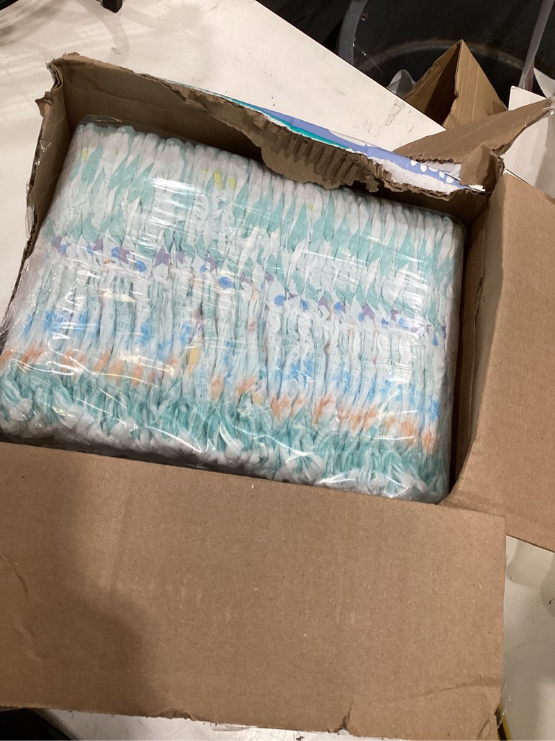 Condition photo showing New/Like New for pampers training pants - easy ups boys & girls bluey - size 3t-4t, 66 count, children's potty underwear (packaging may vary) 3t-4t 66